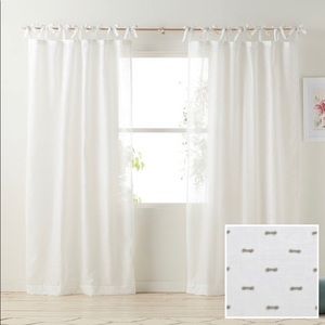 Allie Bedskirt and Curtains